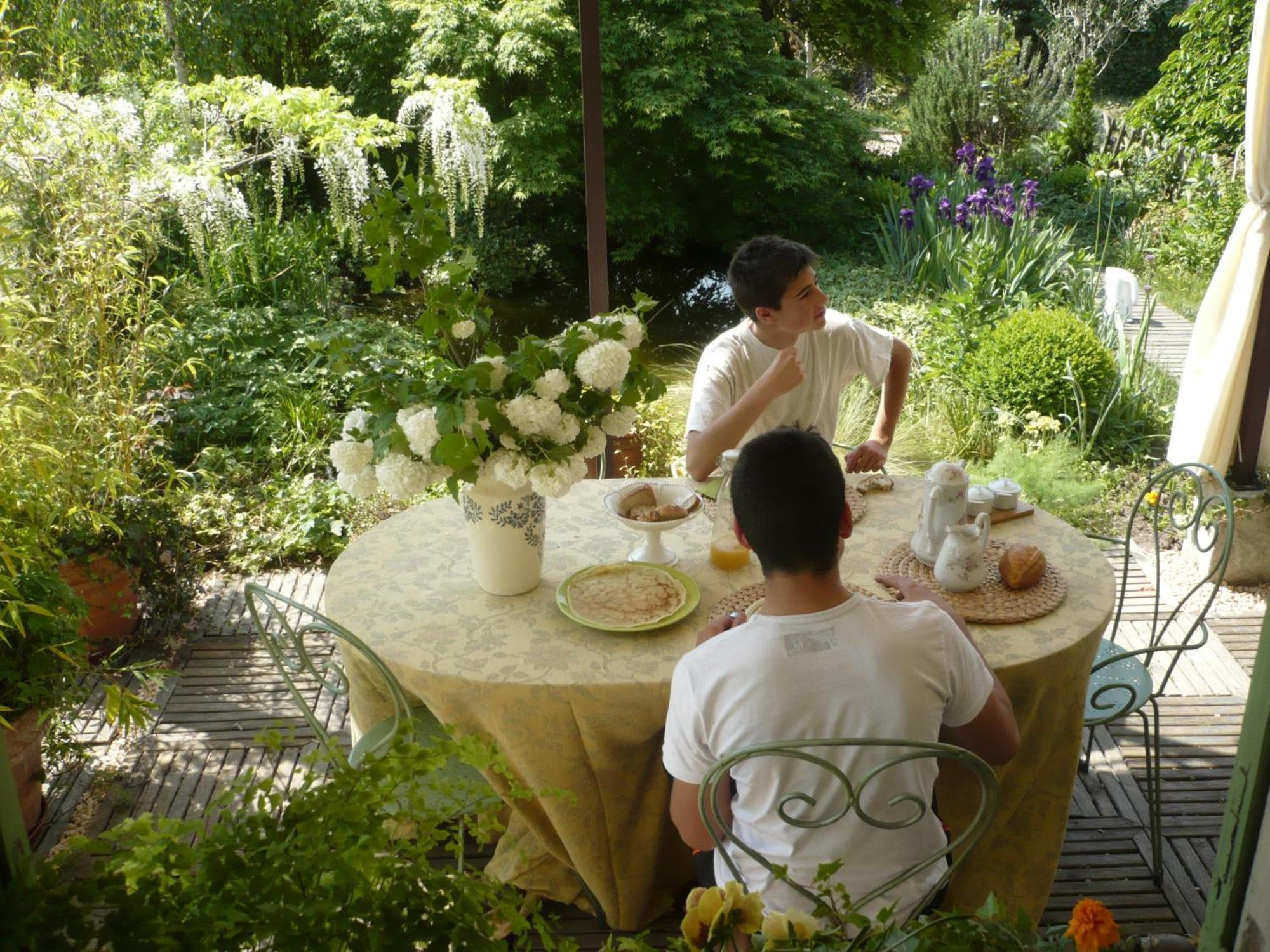 Chambres "Au Jardin" บิสการ์รอส ภายนอก รูปภาพ
