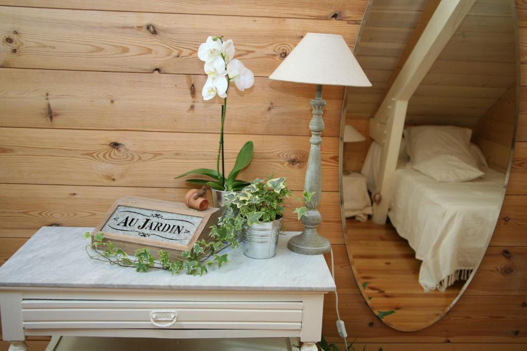 Chambres "Au Jardin" บิสการ์รอส ห้อง รูปภาพ